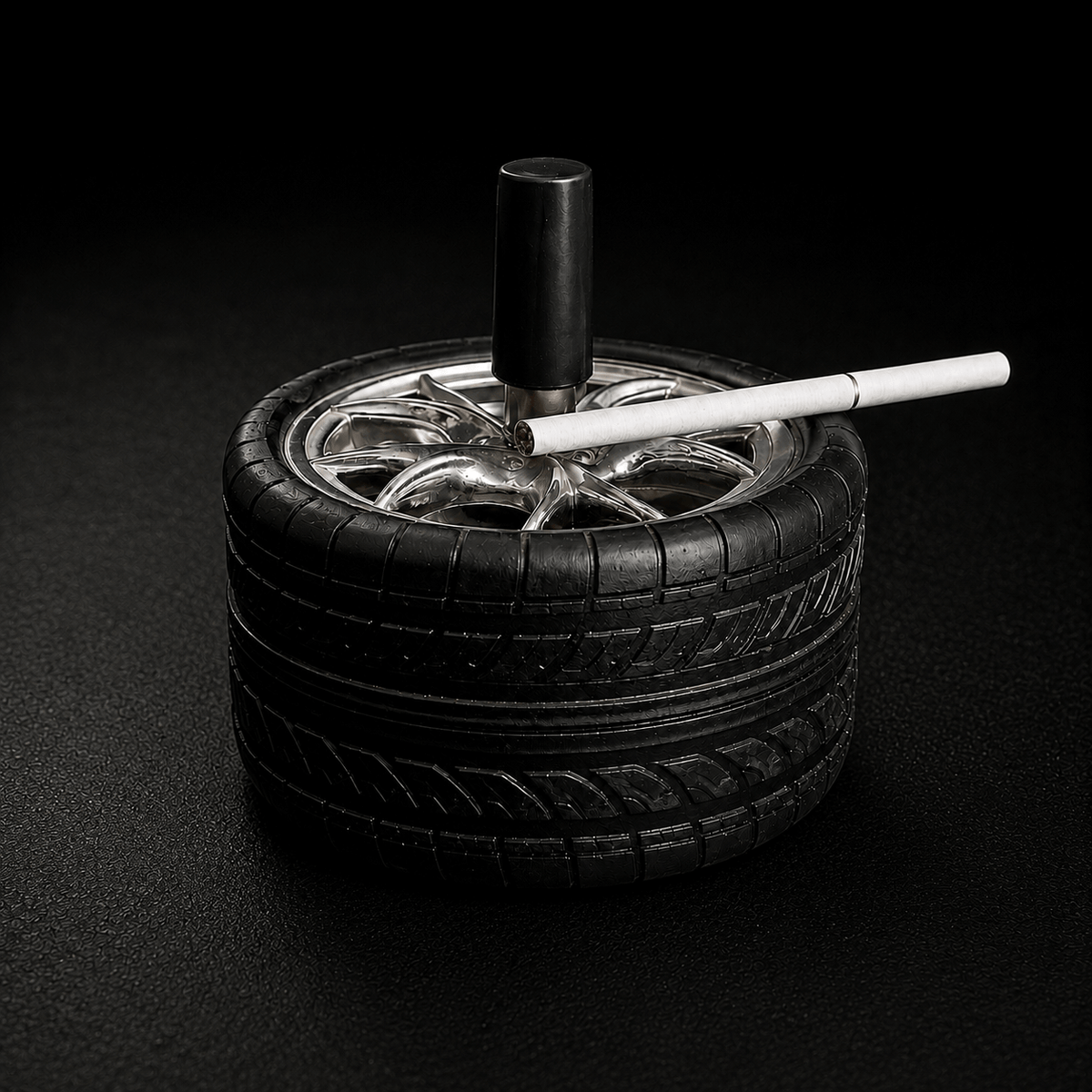 YURASIKU Car Tire Ashtray