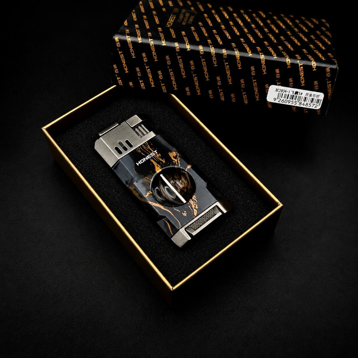 HONEST Phantom Gear — Double Jet Cigar Lighter