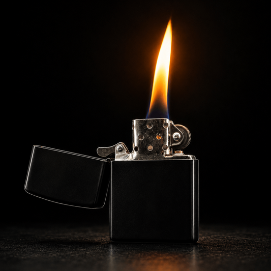 Black Classic Zippo Sound