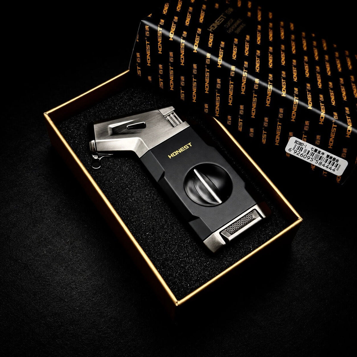 HONEST Black Marquis — Pipe Lighter