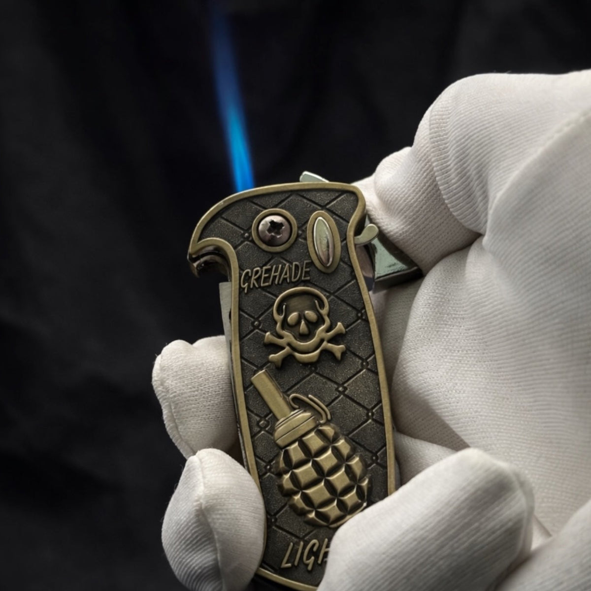 Grenade Tactical Lighter Knife