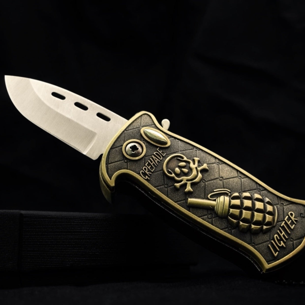 Grenade Tactical Lighter Knife