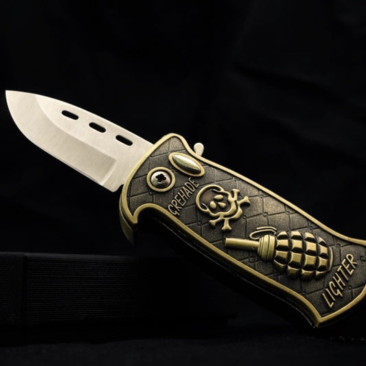 Grenade Tactical Lighter Knife