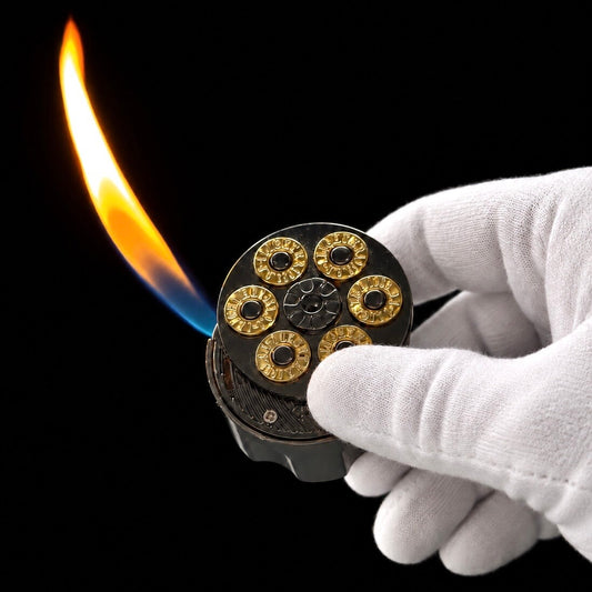 Six Shot Revolver Lighter