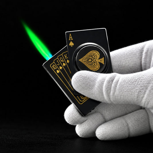 Ace of Spades Spinner Lighter